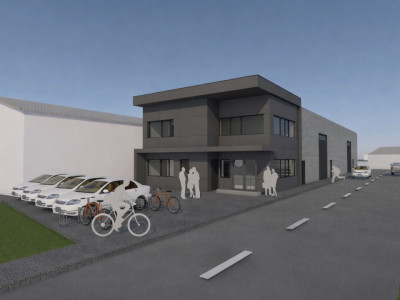 Hala cu Showroom -zona Ambient